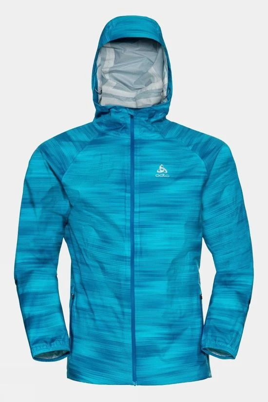 Odlo Mens Fli 2.5L Waterproof Print Hardshell Jacket - Image 3
