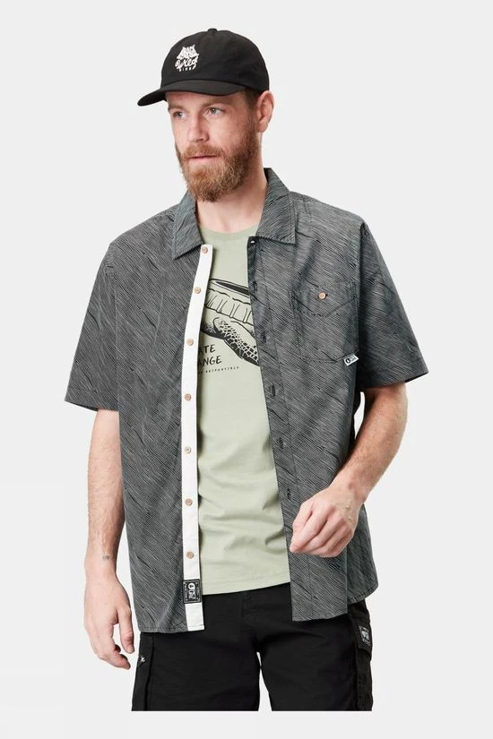 Picture Mens Mataikona Short Sleeve Shirt - Image 3