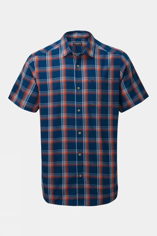 Craghoppers Mens Rafie Short Sleeved Check Shirt