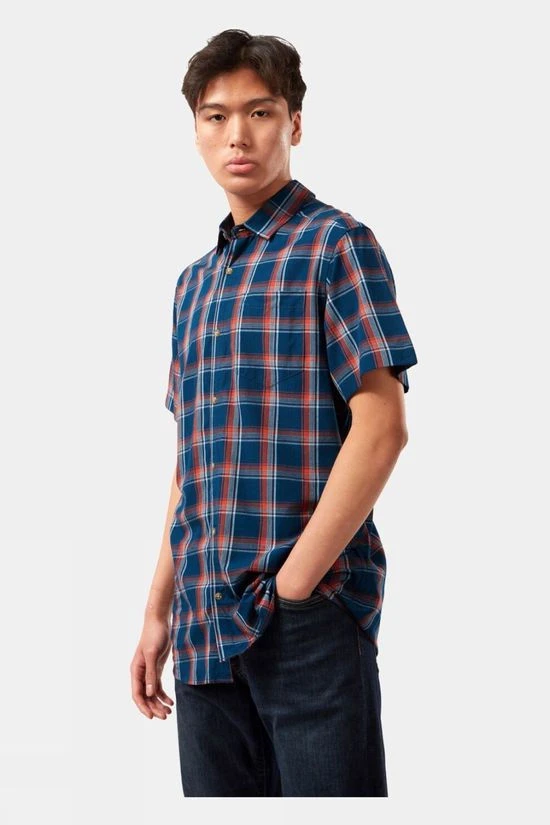 Craghoppers Mens Rafie Short Sleeved Check Shirt - Image 2