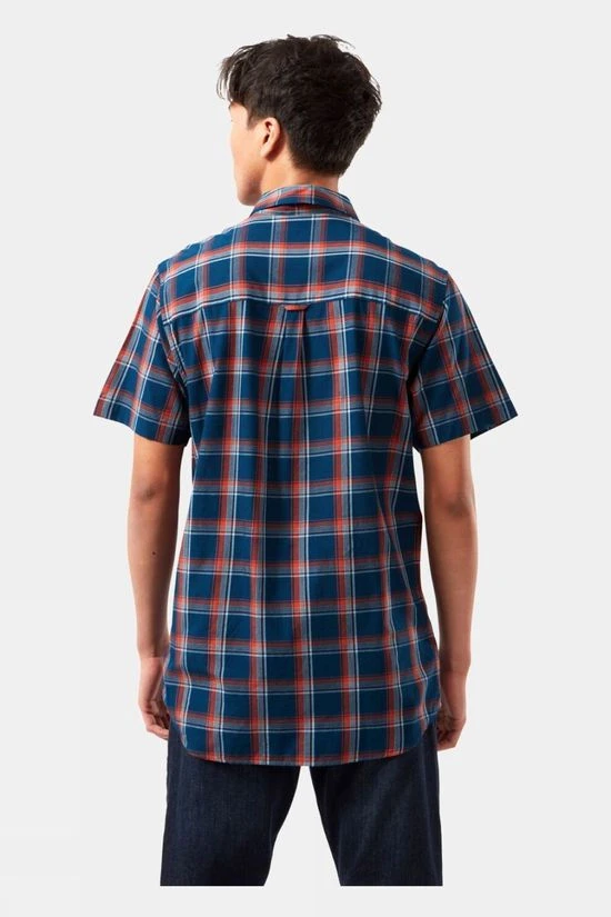 Craghoppers Mens Rafie Short Sleeved Check Shirt - Image 3