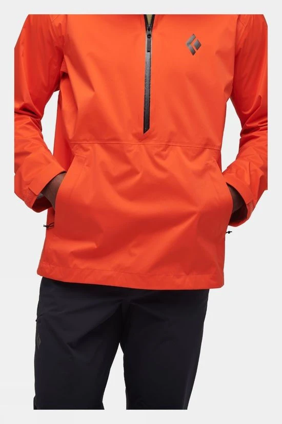 Black Diamond Mens Stormline Stretch Anorak - Image 6