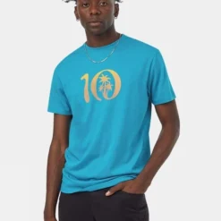 Tentree Mens Palm Ten T-Shirt