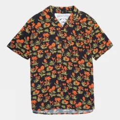 Poler Mens Short Sleeve Aloha Shirt