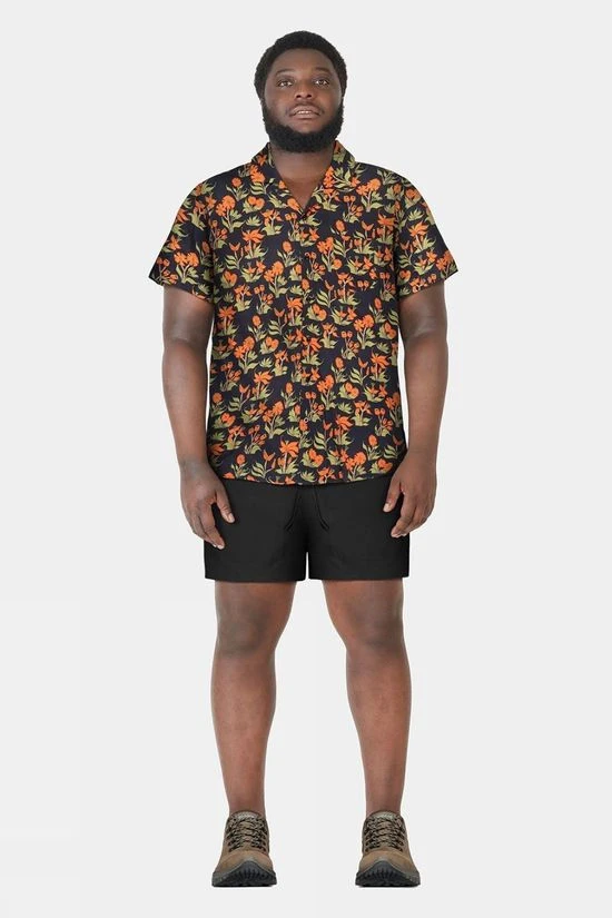 Poler Mens Short Sleeve Aloha Shirt - Image 3