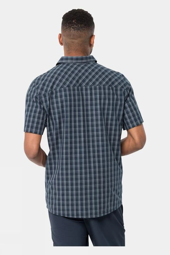 Jack Wolfskin Mens Hot Springs Short Sleeve Shirt - Image 3