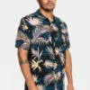 Quiksilver Mens Ripped Up Short Sleeve Shirt