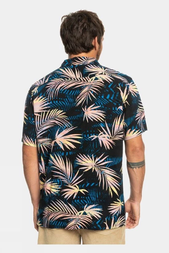 Quiksilver Mens Ripped Up Short Sleeve Shirt - Image 2