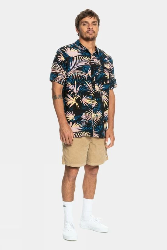 Quiksilver Mens Ripped Up Short Sleeve Shirt - Image 3