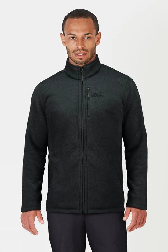 Jack Wolfskin Mens Perido Track Fleece Jacket - Image 3