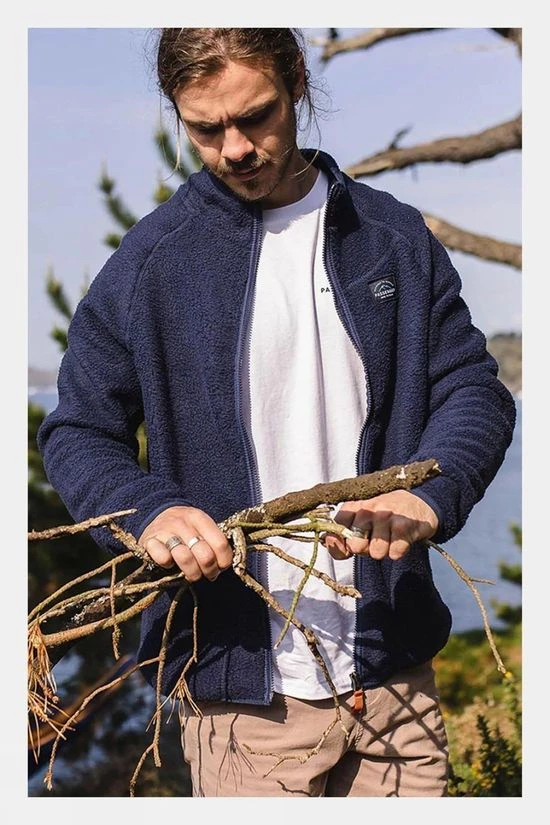 Passenger Mens Tripper Full Zip Sherpa Fleece - Image 9